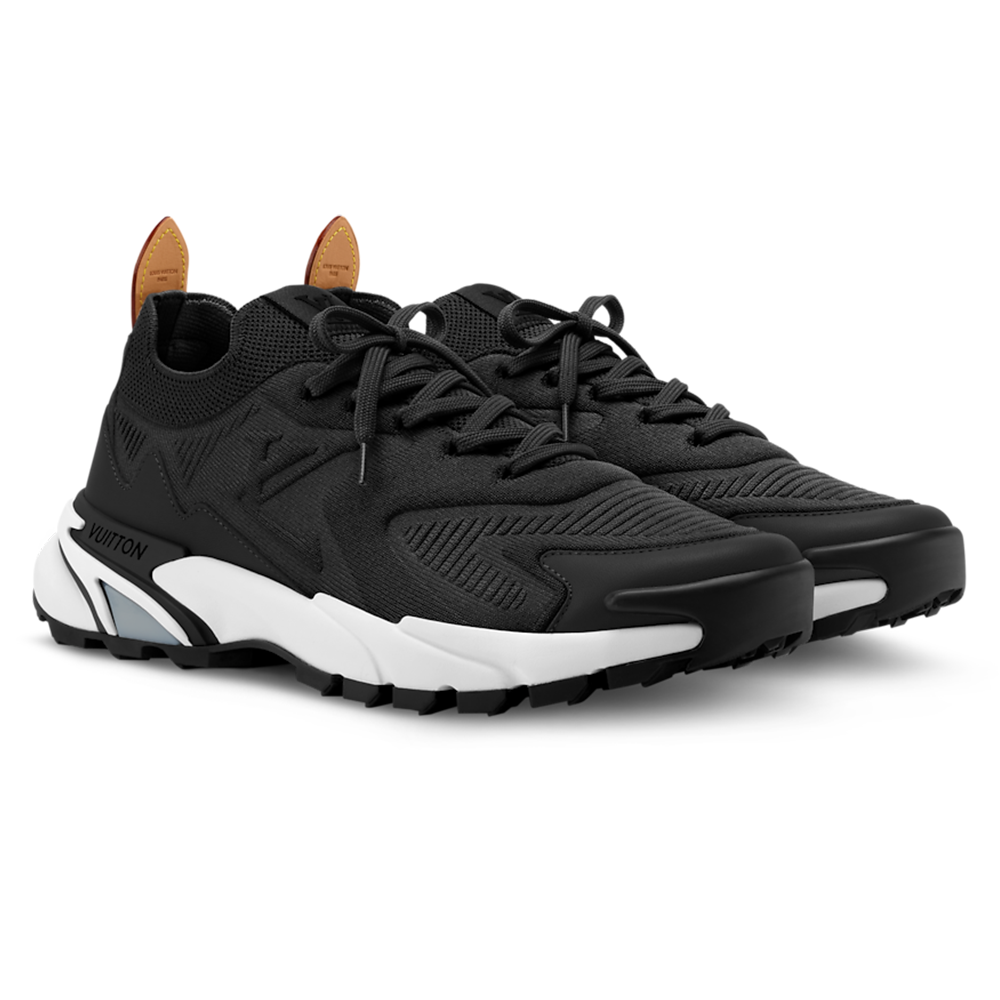 LV Tatic Knit Sneaker Black / White