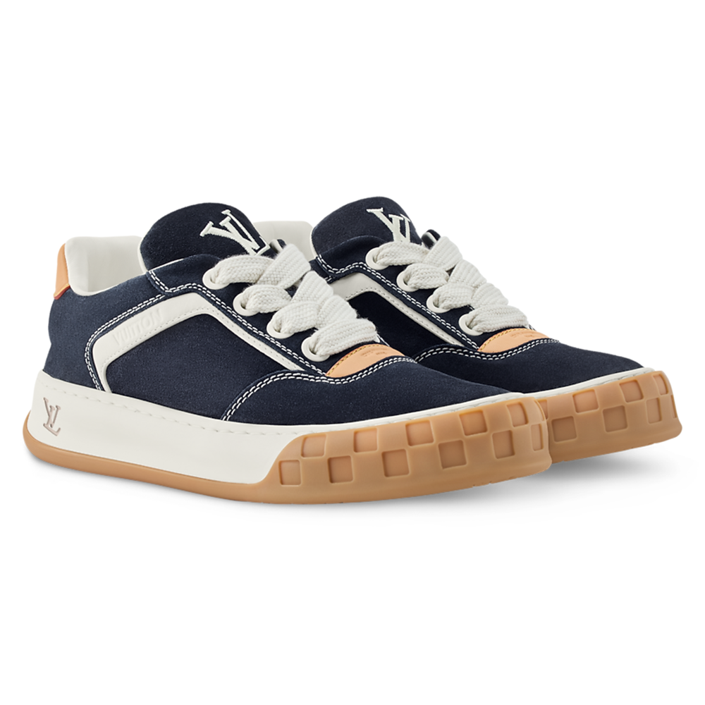 LV Tilted Sneaker Marine