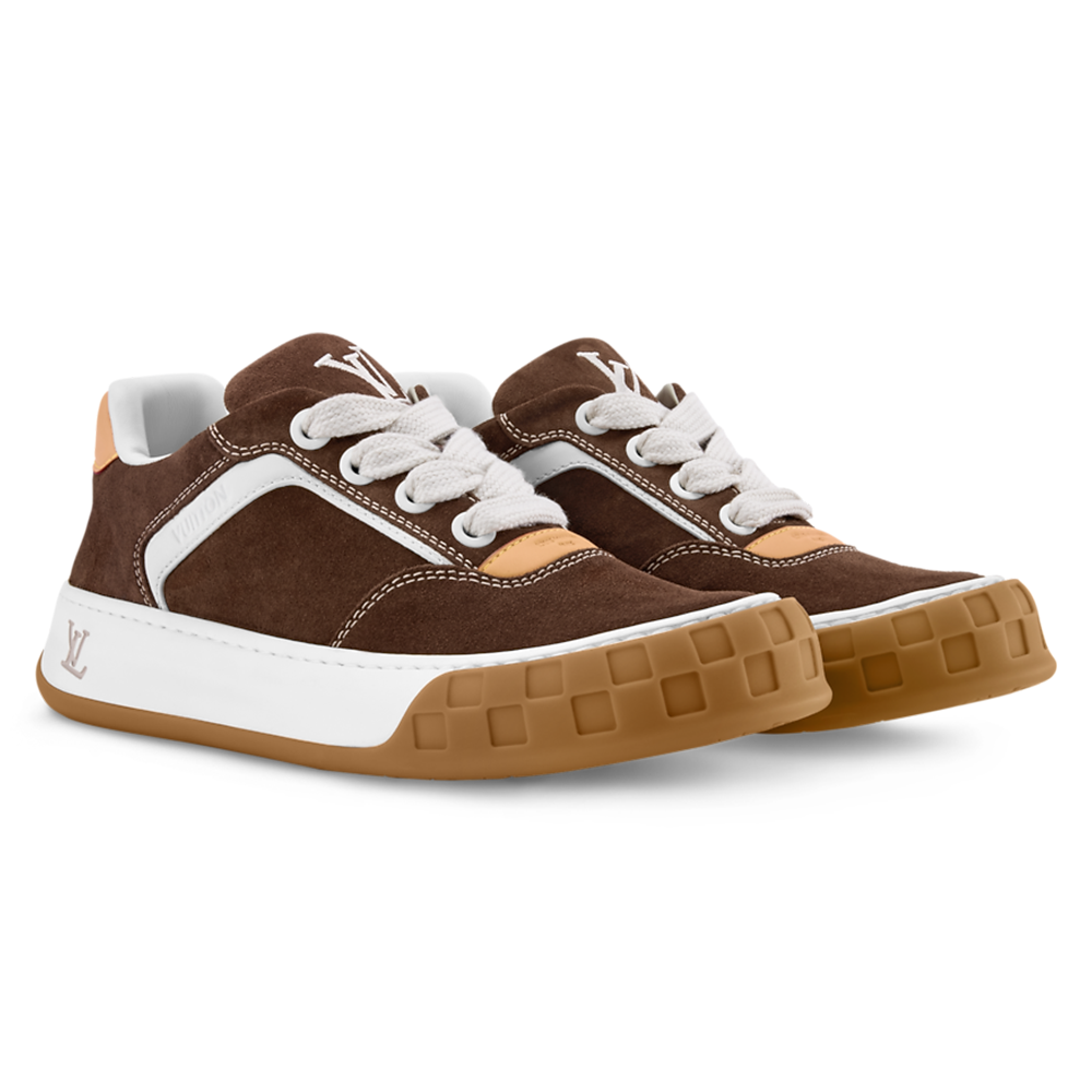 LV Tilted Sneaker Brown