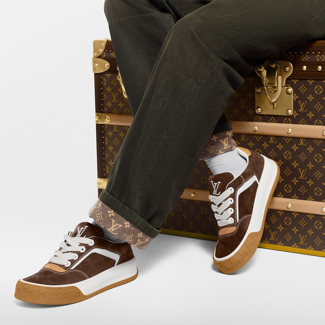 LV Tilted Sneaker Brown
