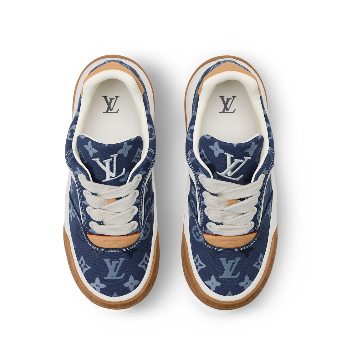 LV Tilted Sneaker Blue