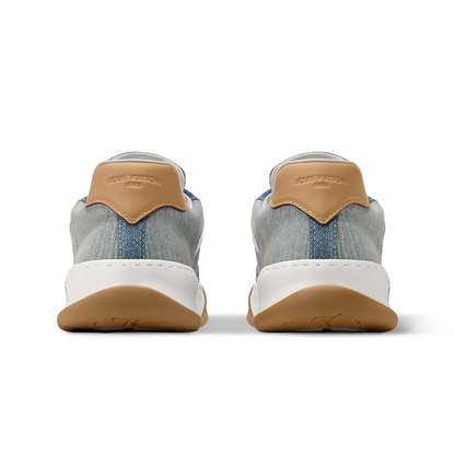 LV Tilted Sneaker Blue Denim