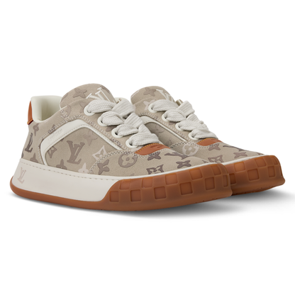 LV Tilted Sneaker Monogram Surplus Beige