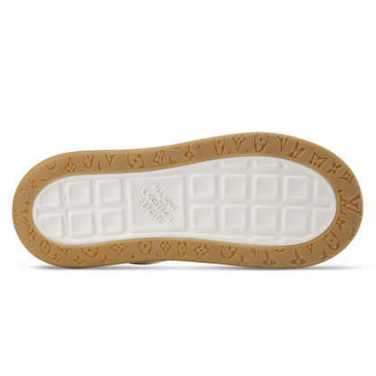LV Tilted Sneaker Beige Denim