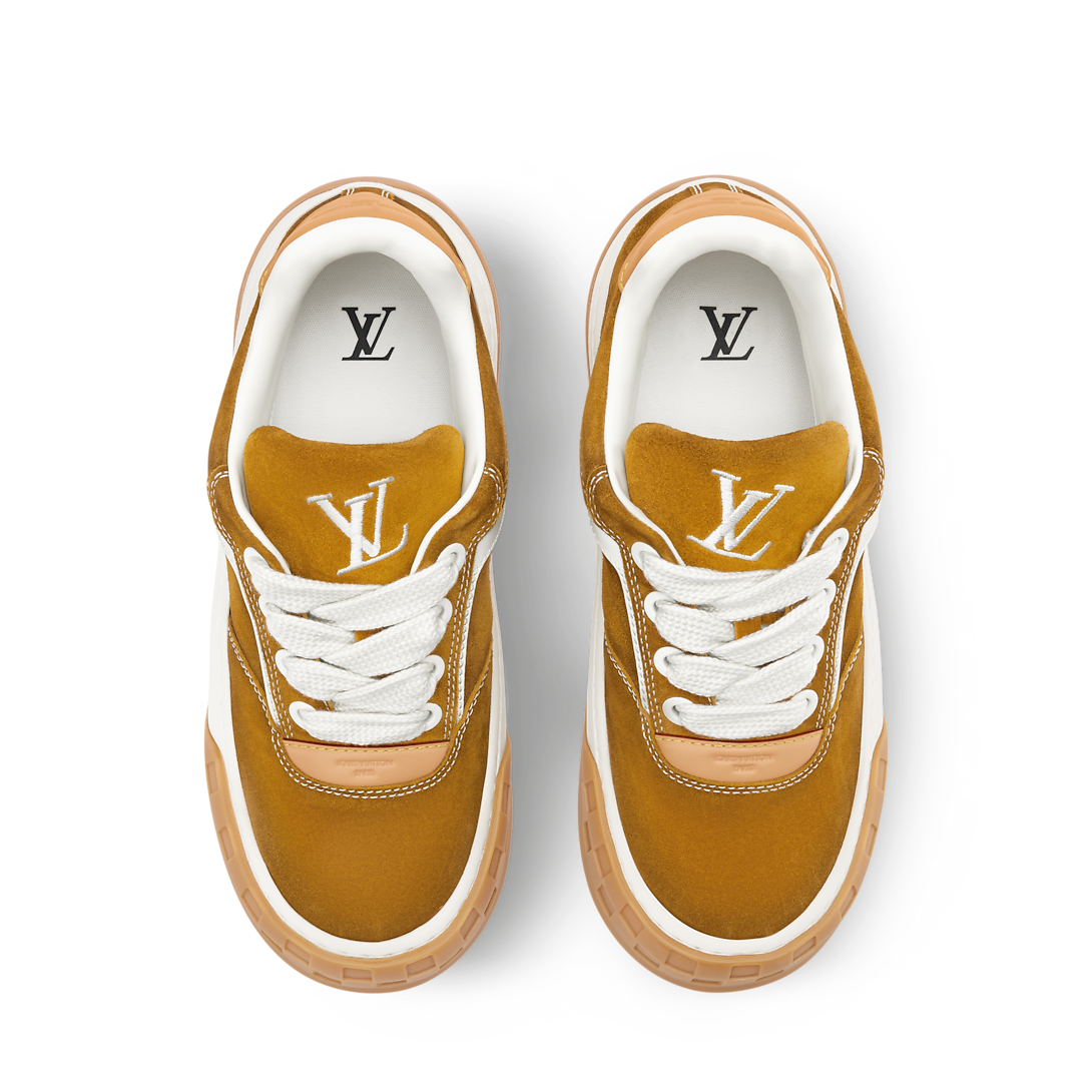LV Tilted Sneaker Cognac Brown
