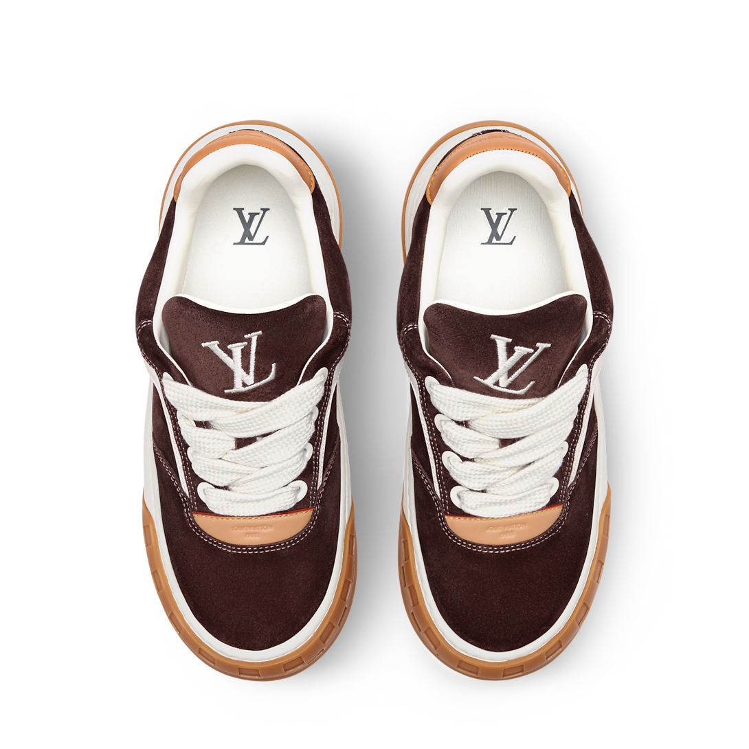 LV Tilted Sneaker Brown
