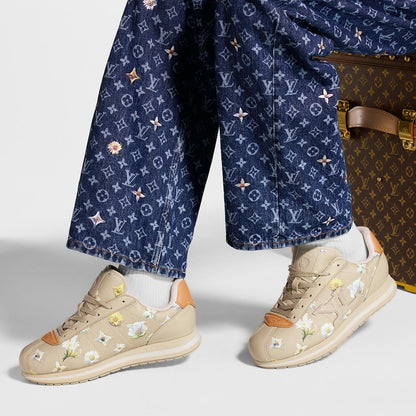 LV Buttersoft Sneaker Beige