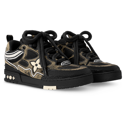 LV Skate Sneaker Black Crystal