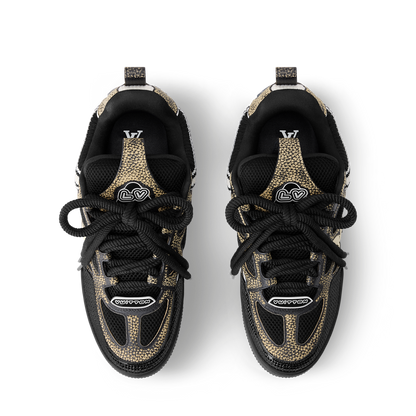 LV Skate Sneaker Black Crystal