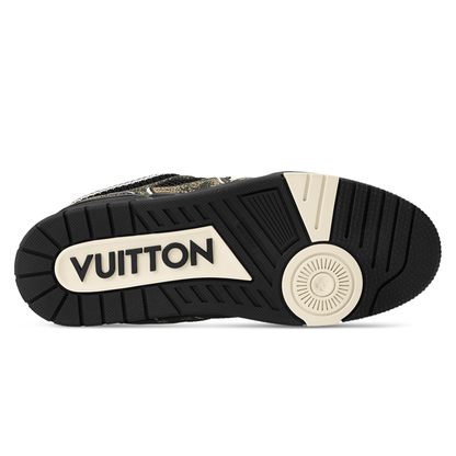LV Skate Sneaker Black Crystal