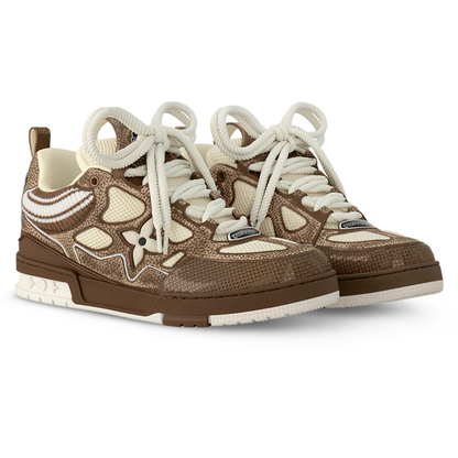 LV Skate Sneaker Brown Crystal