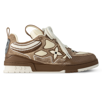 LV Skate Sneaker Brown Crystal