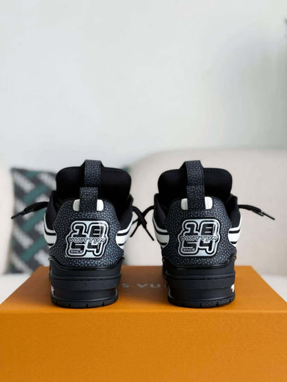 LV Skate Sneaker Black Crystal
