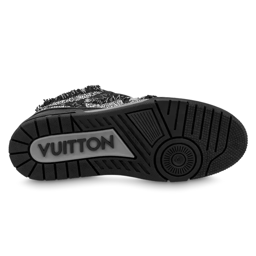 LV Skate Sneaker Black Swarovski™ Crystals