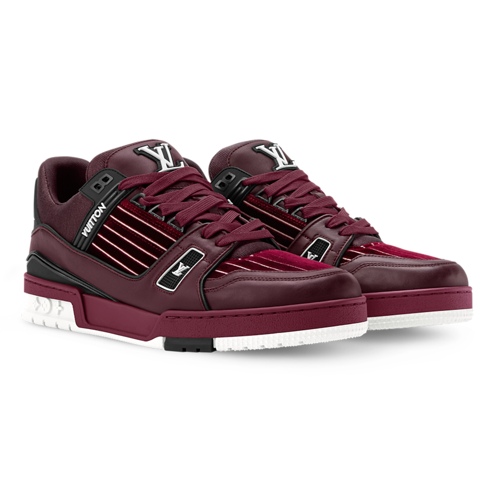 LV Trainer 'Bordeaux Red'