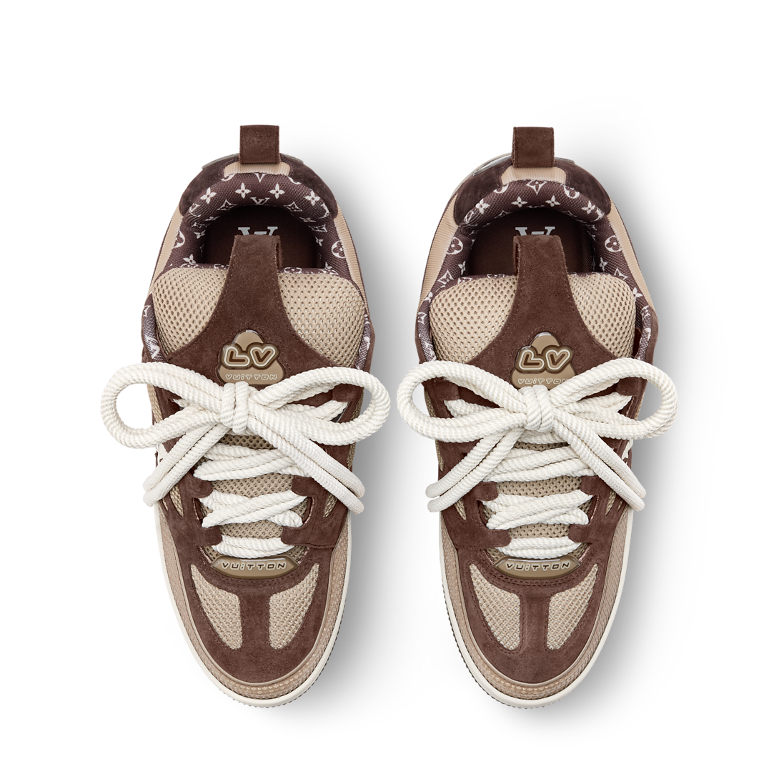 LV Skate Sneaker Brown