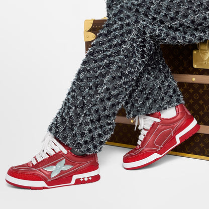 LV Skate Sneaker Red
