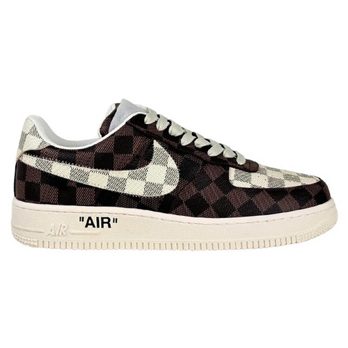 Louis Vuitton x Nike Air Force 1 ‘Damier Brown/ White’