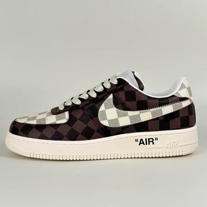Louis Vuitton x Nike Air Force 1 ‘Damier Brown/ White’