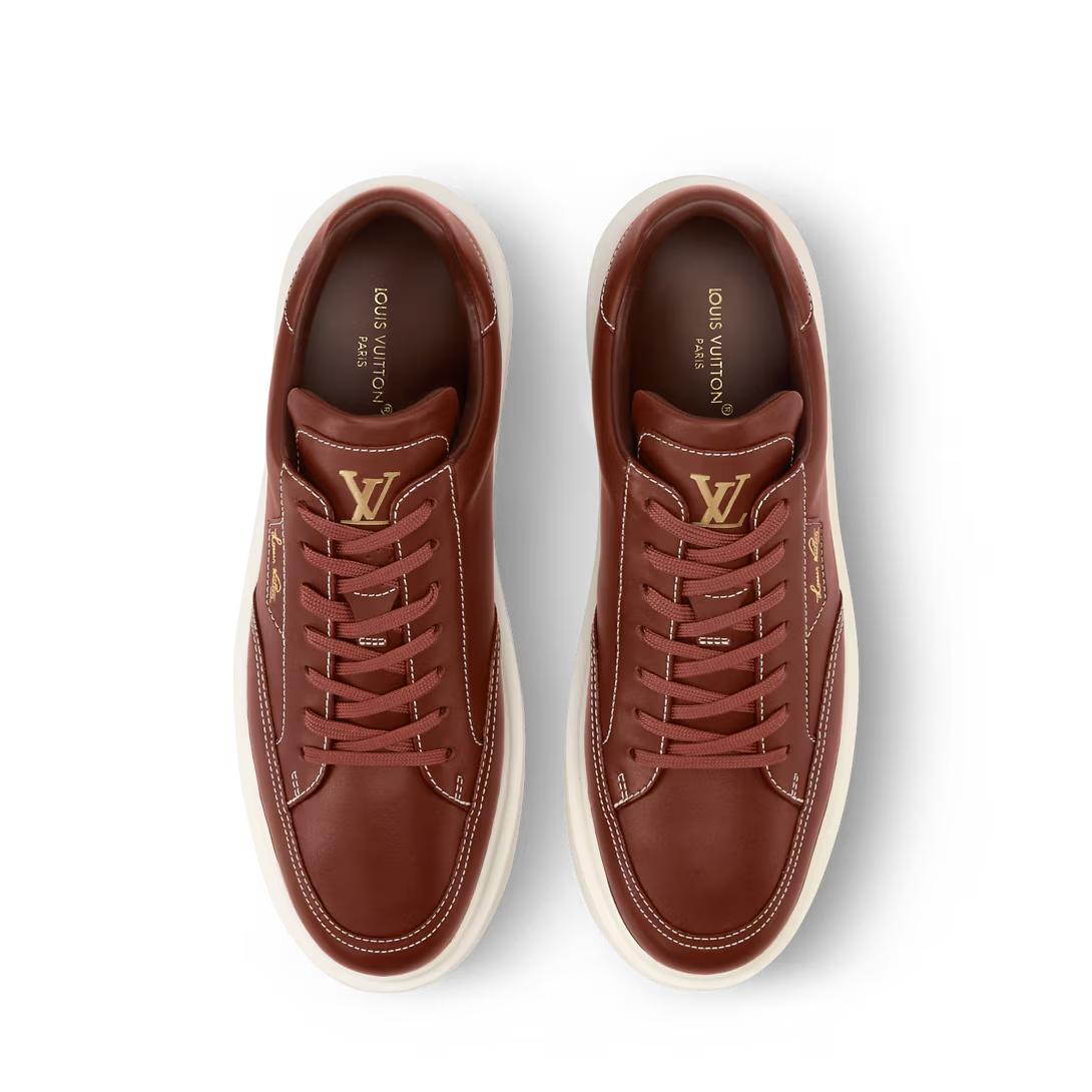 LV Beverly Hills Sneaker Chestnut Brown