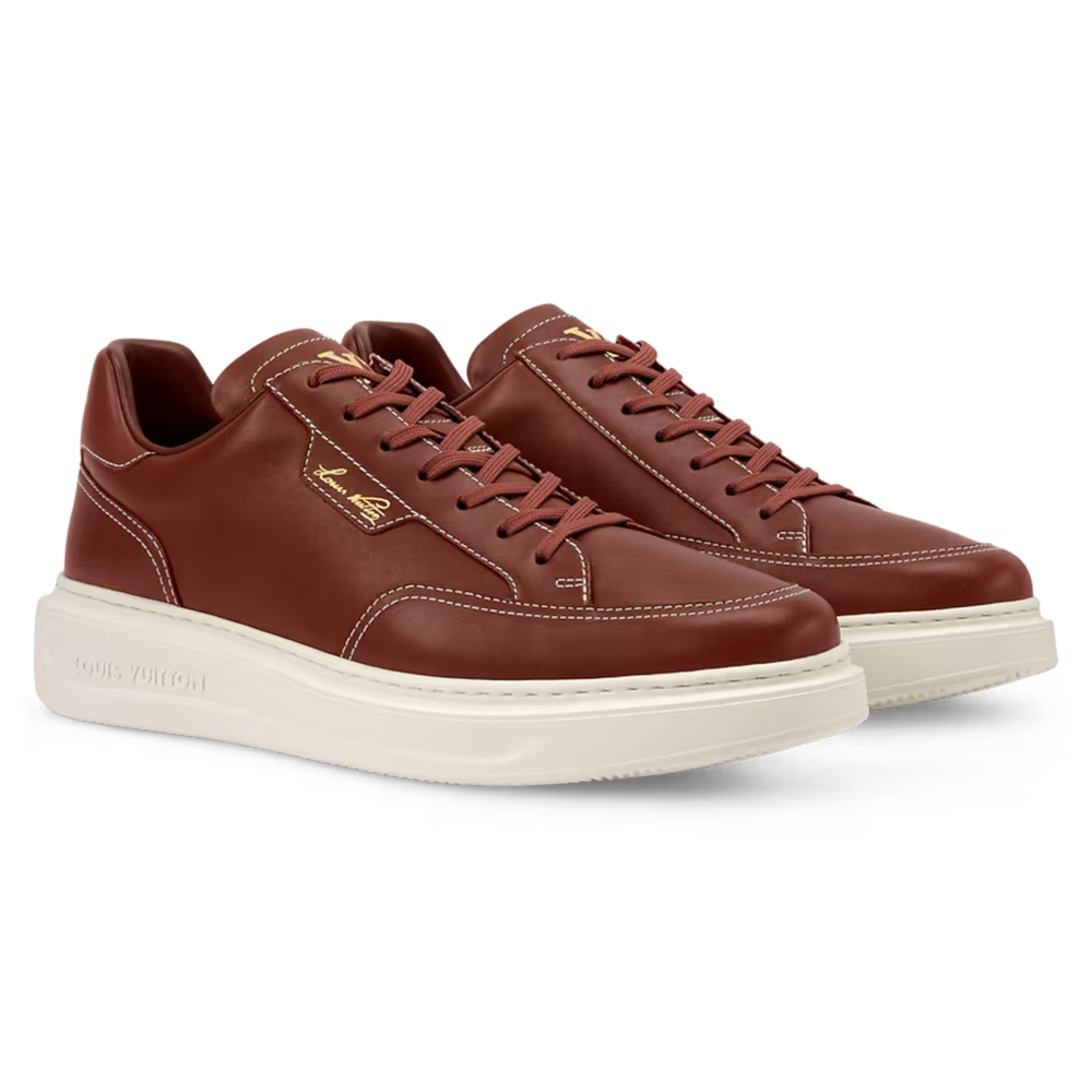 LV Beverly Hills Sneaker Chestnut Brown