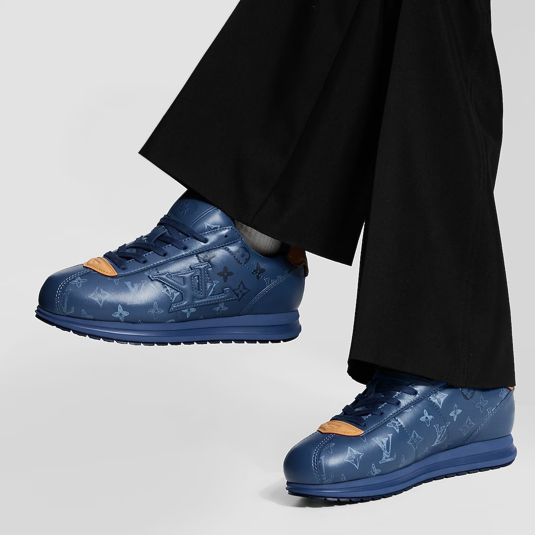 LV Buttersoft Sneaker Blue