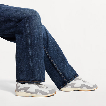 LV Drop 300 Sneakers Grey White