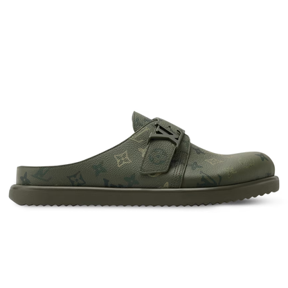 LV Easy Mule Khaki Green