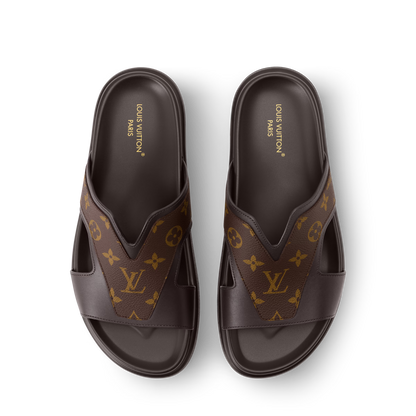 LV Oasis Mule Macassar Brown