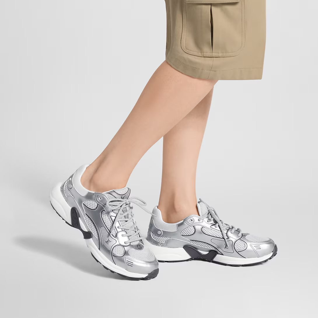 LV Olympia Sneaker Silver