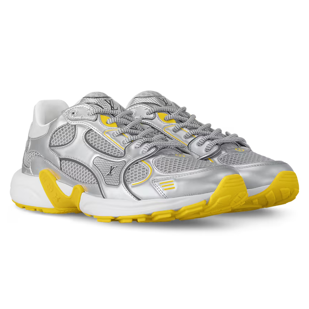 LV Olympia Sneaker Silver/Yellow