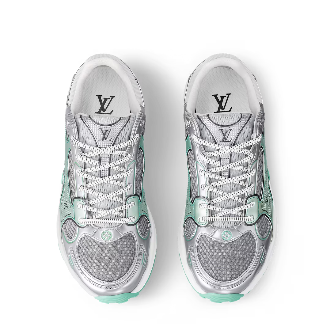 LV Olympia Sneaker Vert d'eau Green