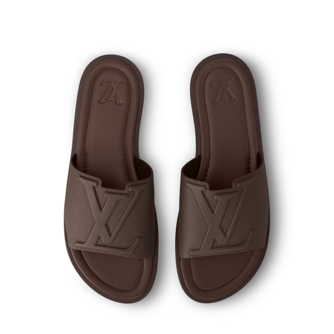 LV Portofino Mule Brown