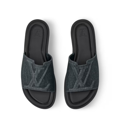 LV Portofino Mule Black