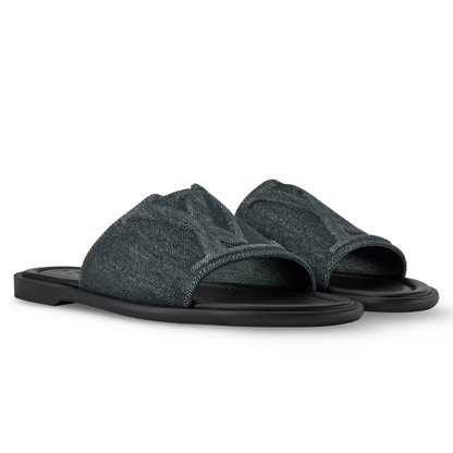 LV Portofino Mule Black
