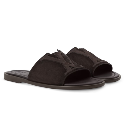 LV Portofino Mule Brown
