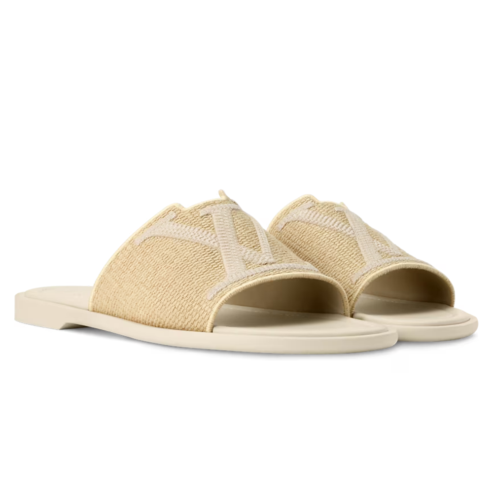 LV Portofino Mule Beige