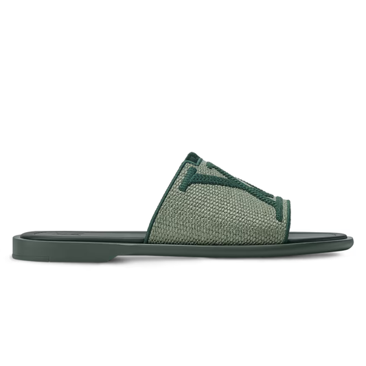 LV Portofino Mule Green