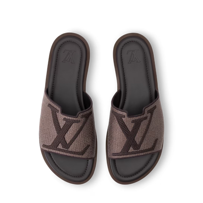 LV Portofino Mule Brown