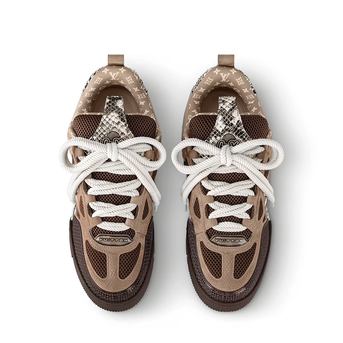 LV Skate Sneaker Brown