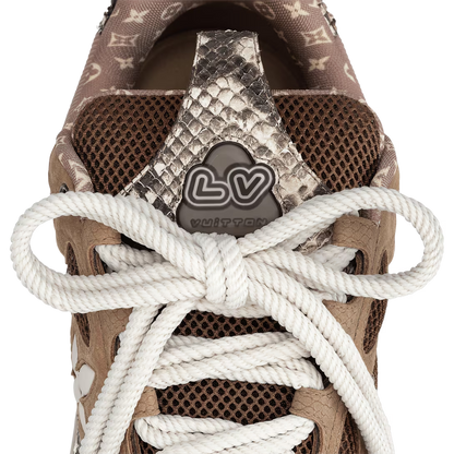 LV Skate Sneaker Brown