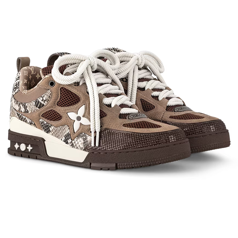 LV Skate Sneaker Brown
