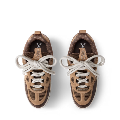 LV Skate Sneaker Brown Crystal