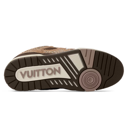 LV Skate Sneaker Brown Crystal