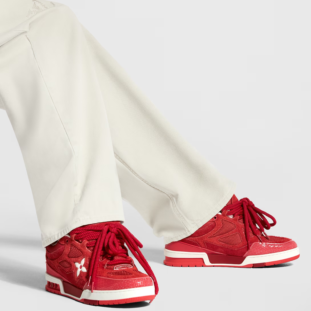LV Skate Sneaker Red