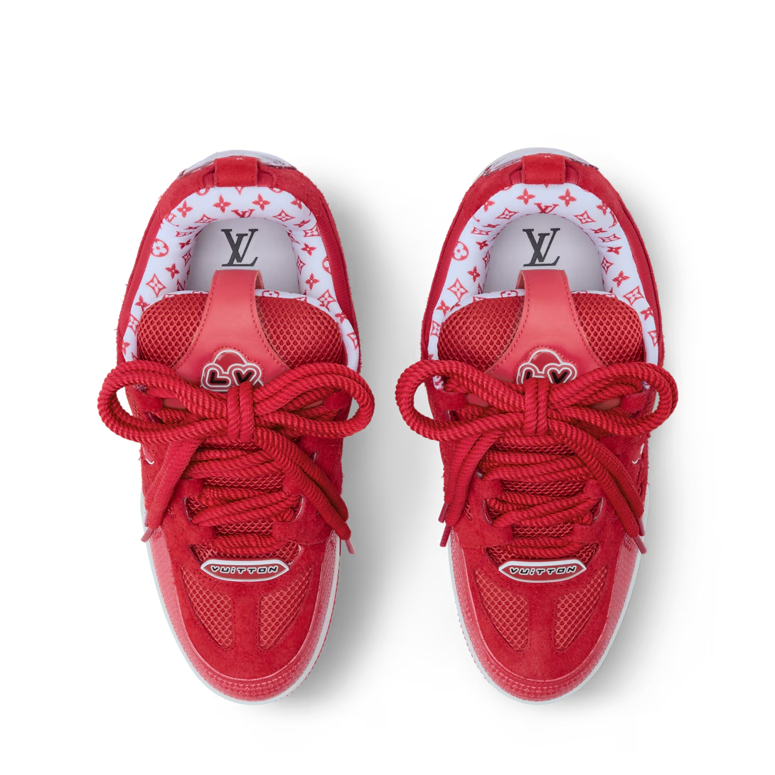 LV Skate Sneaker Red