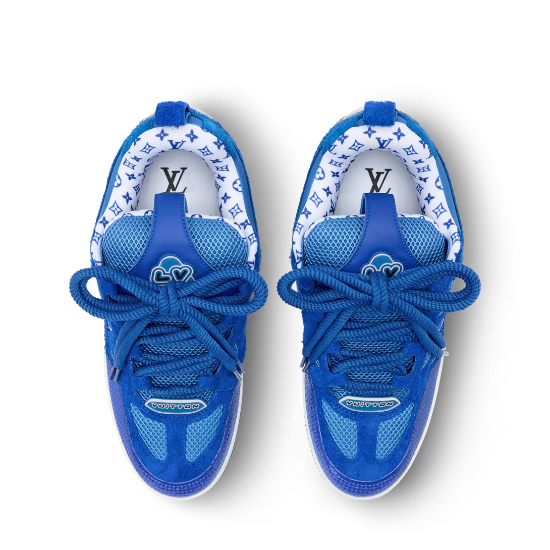 LV Skate Sneaker Blue