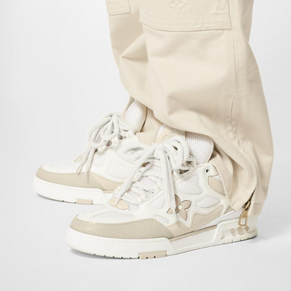 LV Skate Sneaker Beige