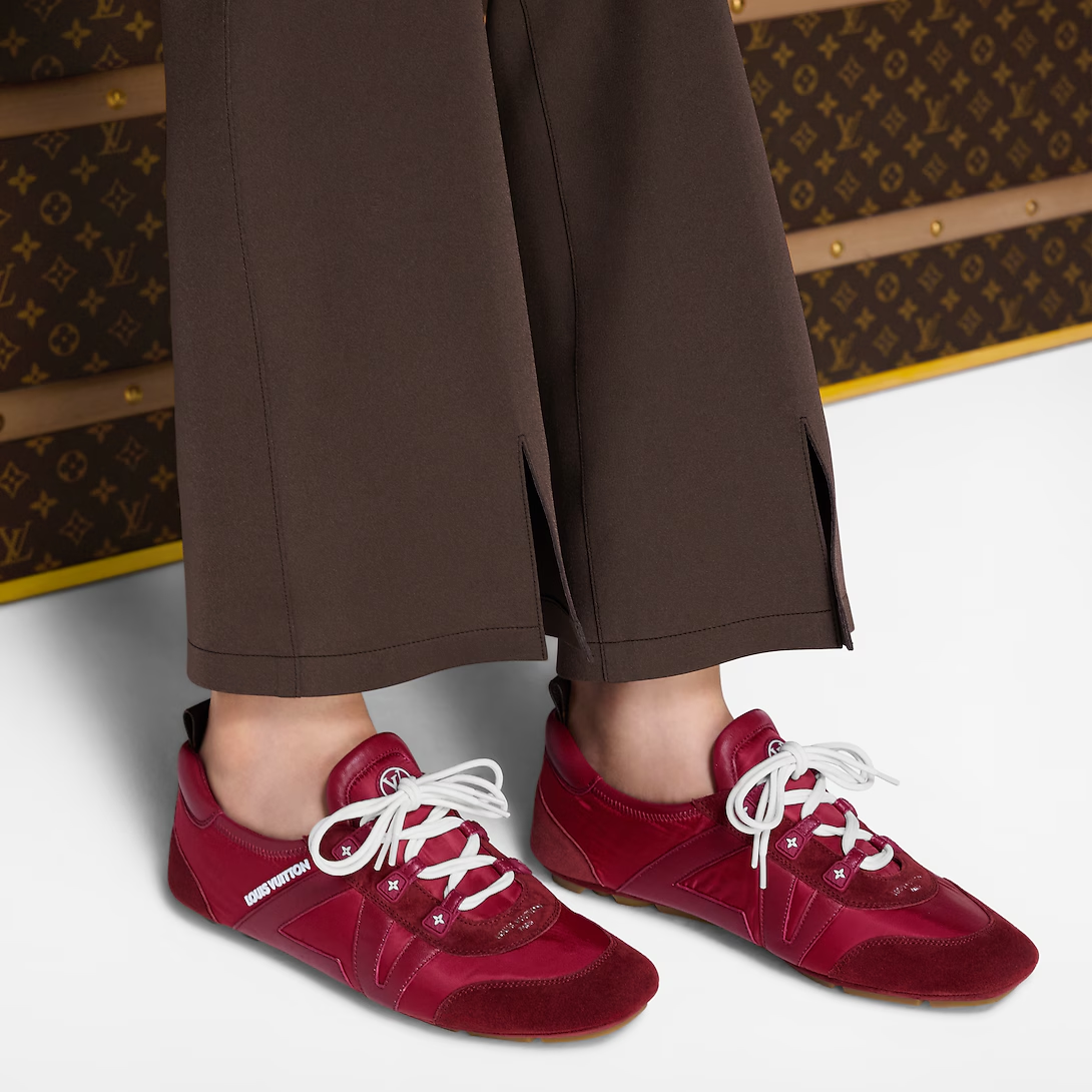 LV Sneakerina Bordeaux Red