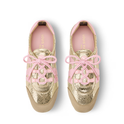 LV Sneakerina Gold Pink